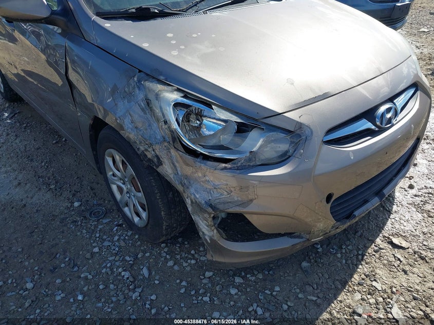 2013 Hyundai Accent VIN KMHCT4AE0DU496708 IAAI salvage auction — NORMAL WEAR, Original (Ohio), sold $225 on 2026-07-29 (photo 6)
