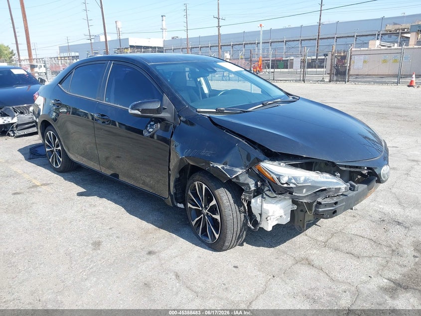 2017 Toyota Corolla VIN 5YFBURHE3HP675960 IAAI salvage auction — FRONT END, Salvage (California), sold $4,200 on 2026-07-07 (photo 1)