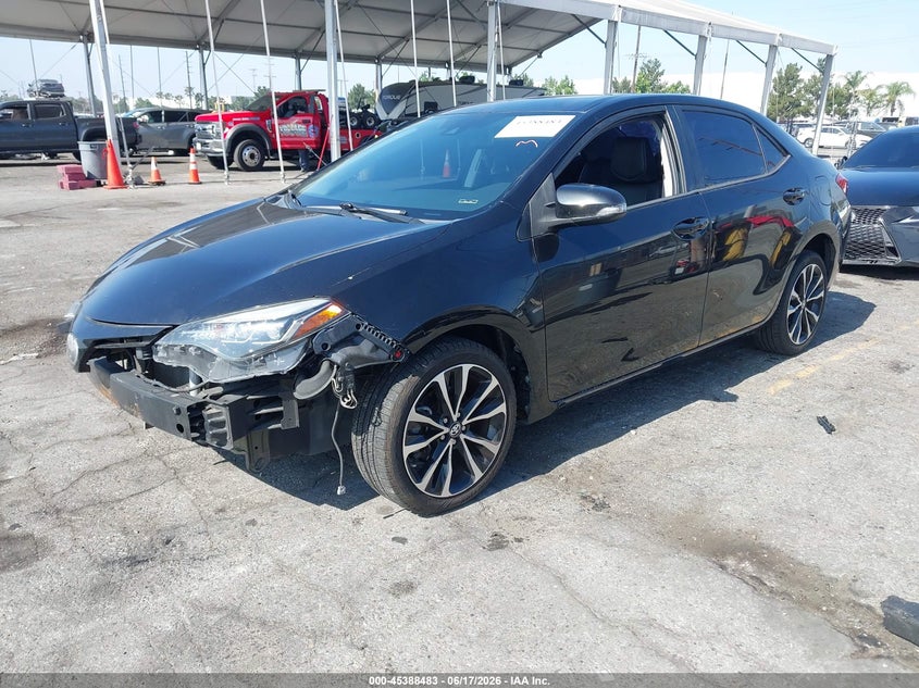 2017 Toyota Corolla VIN 5YFBURHE3HP675960 IAAI salvage auction — FRONT END, Salvage (California), sold $4,200 on 2026-07-07 (photo 2)