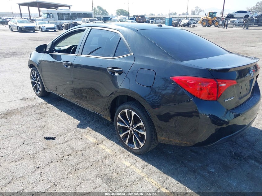 2017 Toyota Corolla VIN 5YFBURHE3HP675960 IAAI salvage auction — FRONT END, Salvage (California), sold $4,200 on 2026-07-07 (photo 3)