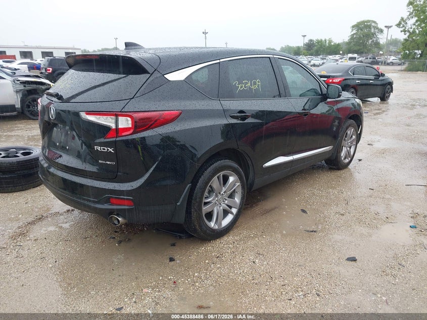 2020 Acura Rdx VIN 5J8TC2H70LL032310 IAAI salvage auction — UNKNOWN, Salvage Title, sold $10,400 on 2026-07-31 (photo 4)