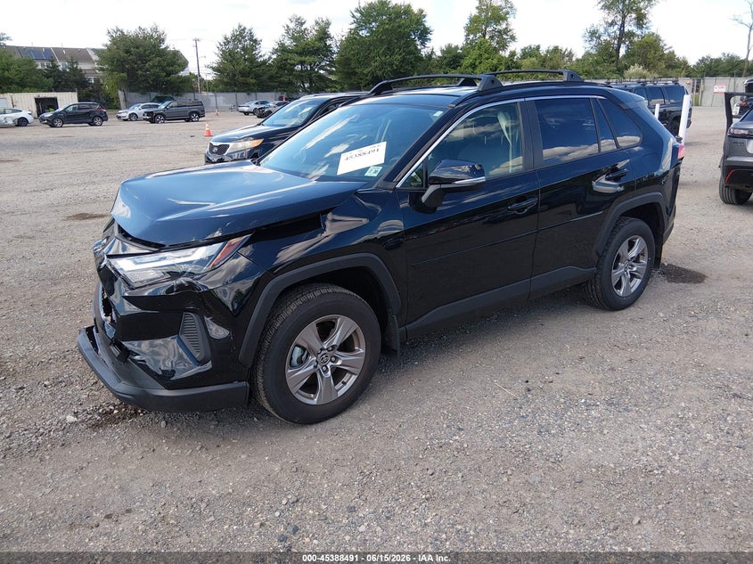 2025 Toyota Rav 4 VIN JTMP1RFV4SJ044129 IAAI salvage auction — FRONT END, Salvage (New Jersey), sold $9,200 on 2026-07-28 (photo 2)