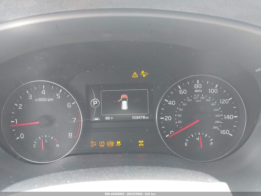 2017 Kia Sportage VIN KNDPRCA65H7180393 IAAI salvage auction — FRONT END, Salvage (South Carolina), sold $25 on 2026-07-29 (photo 7)