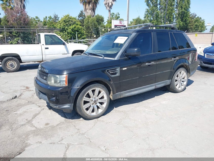 2011 Land rover Range rover sport VIN SALSK2D43BA271880 IAAI salvage auction — NORMAL WEAR, Clear - Dealer Only (California), sold $850 on 2026-07-13 (photo 2)