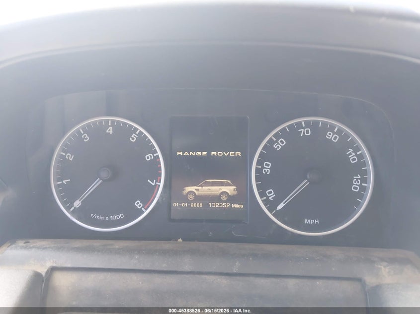 2011 Land rover Range rover sport VIN SALSK2D43BA271880 IAAI salvage auction — NORMAL WEAR, Clear - Dealer Only (California), sold $850 on 2026-07-13 (photo 7)