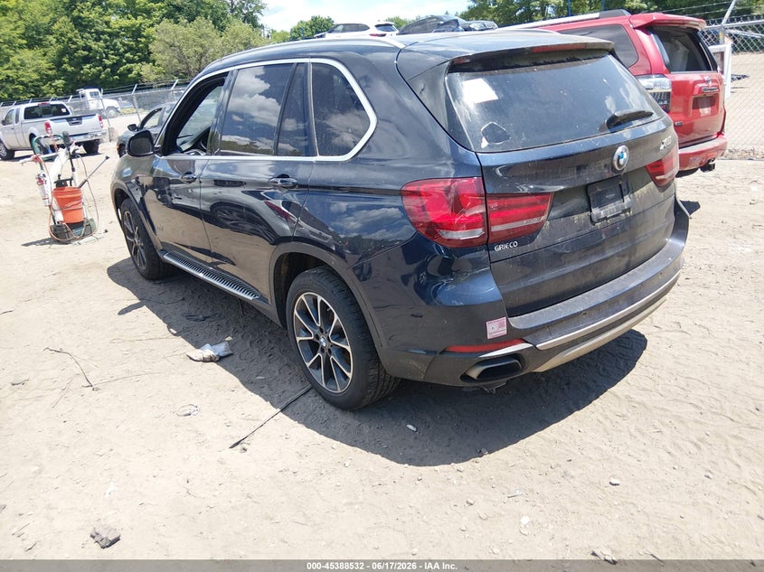 2018 BMW X5 VIN 5UXKR0C52J0Y05603 IAAI salvage auction — NORMAL WEAR, Clear (Massachusetts), sold $3,850 on 2026-07-21 (photo 3)