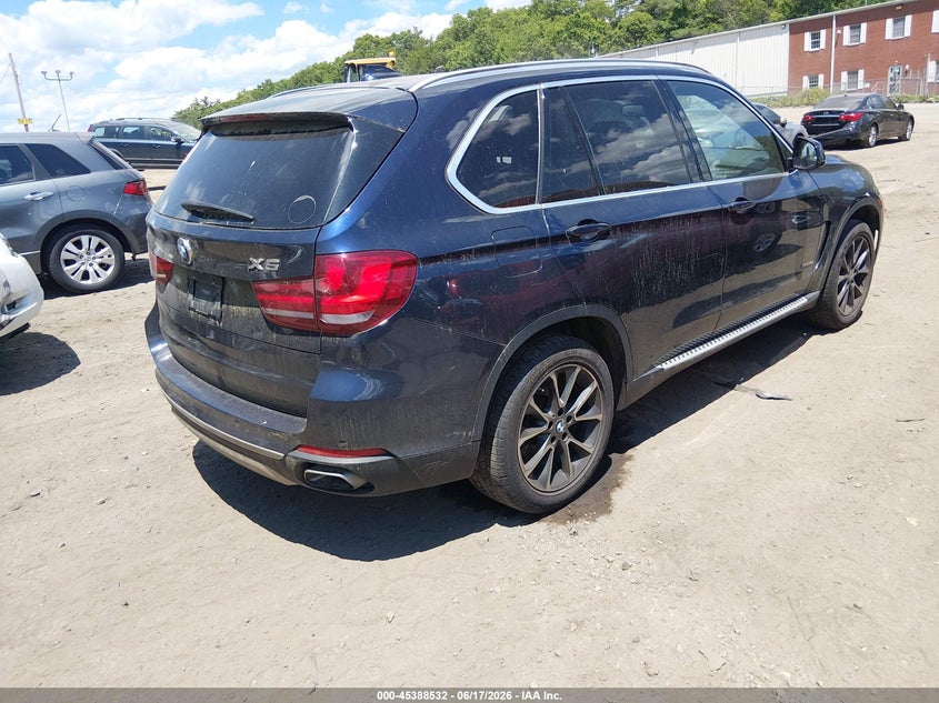 2018 BMW X5 VIN 5UXKR0C52J0Y05603 IAAI salvage auction — NORMAL WEAR, Clear (Massachusetts), sold $3,850 on 2026-07-21 (photo 4)
