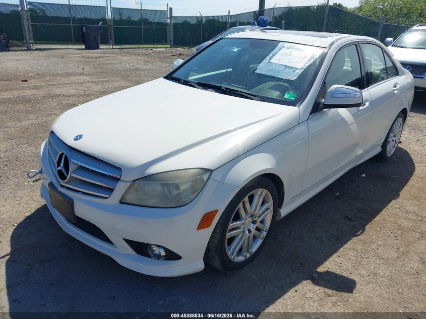2009 Mercedes-benz C class VIN WDDGF81X99R074541 IAAI salvage auction — UNKNOWN, Clear (Virginia), sold $25 on 2026-07-06 (photo 2)