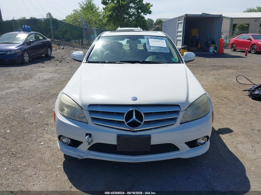 2009 Mercedes-benz C class VIN WDDGF81X99R074541 IAAI salvage auction — UNKNOWN, Clear (Virginia), sold $25 on 2026-07-06 (photo 6)