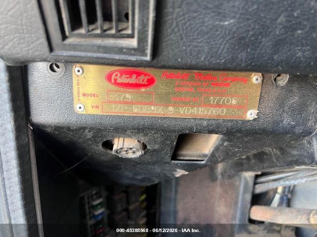 1997 Peterbilt 379 VIN 1XP5DB9X9VD415760 IAAI salvage auction — NORMAL WEAR, Salvage (Texas), sold $2,550 on 2026-07-08 (photo 6)