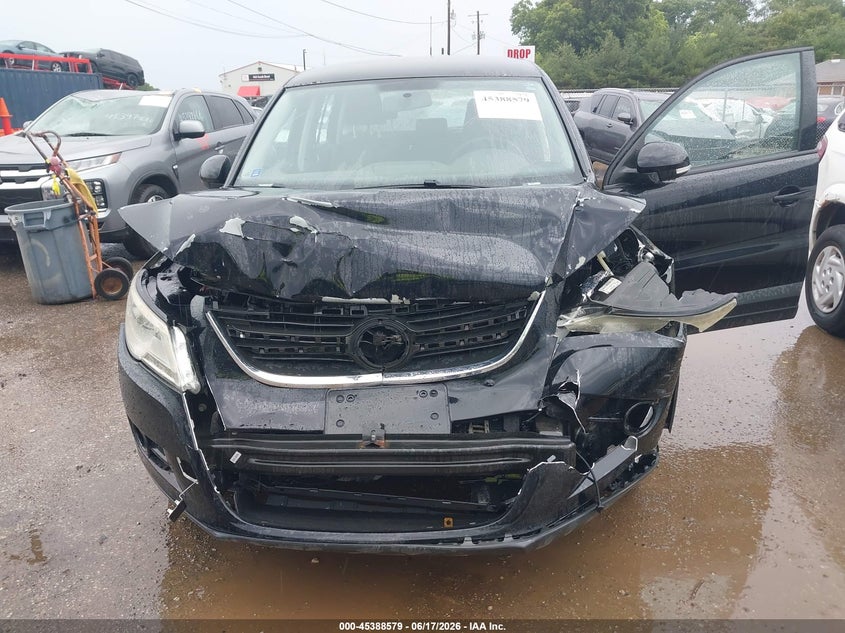2011 Volkswagen Tiguan VIN WVGBV7AX6BW506605 IAAI salvage auction — FRONT END, Clear (Indiana), sold $450 on 2026-07-28 (photo 6)