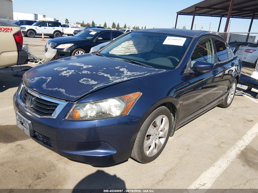 2009 Honda Accord VIN JHMCP26359C005856 IAAI salvage auction — REAR END, Salvage (California), sold $700 on 2026-07-07 (photo 2)