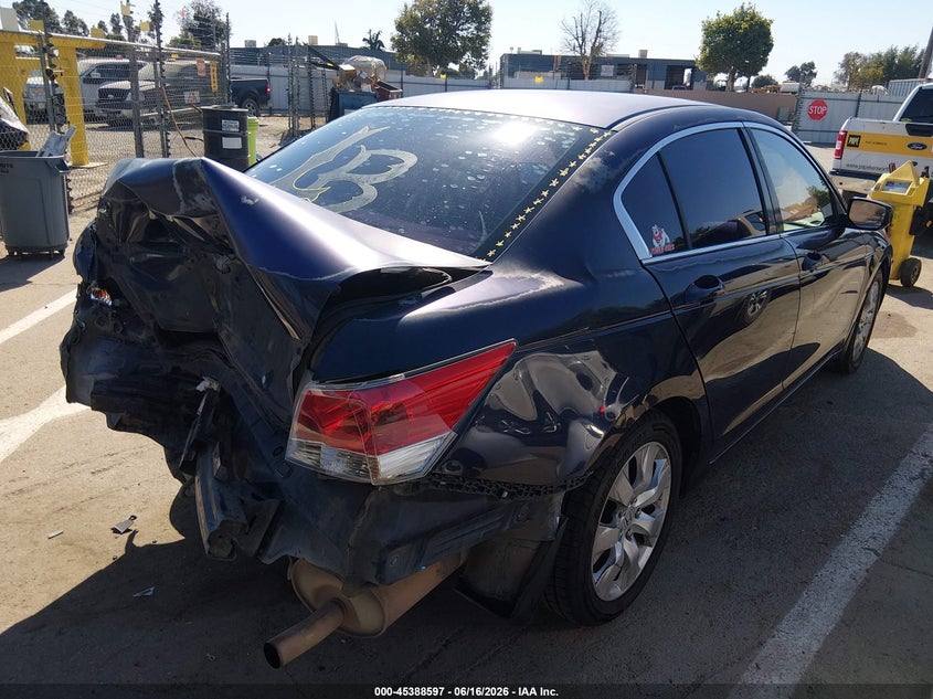 2009 Honda Accord VIN JHMCP26359C005856 IAAI salvage auction — REAR END, Salvage (California), sold $700 on 2026-07-07 (photo 4)