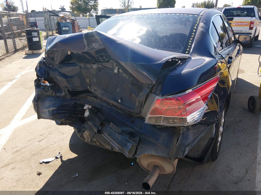 2009 Honda Accord VIN JHMCP26359C005856 IAAI salvage auction — REAR END, Salvage (California), sold $700 on 2026-07-07 (photo 6)