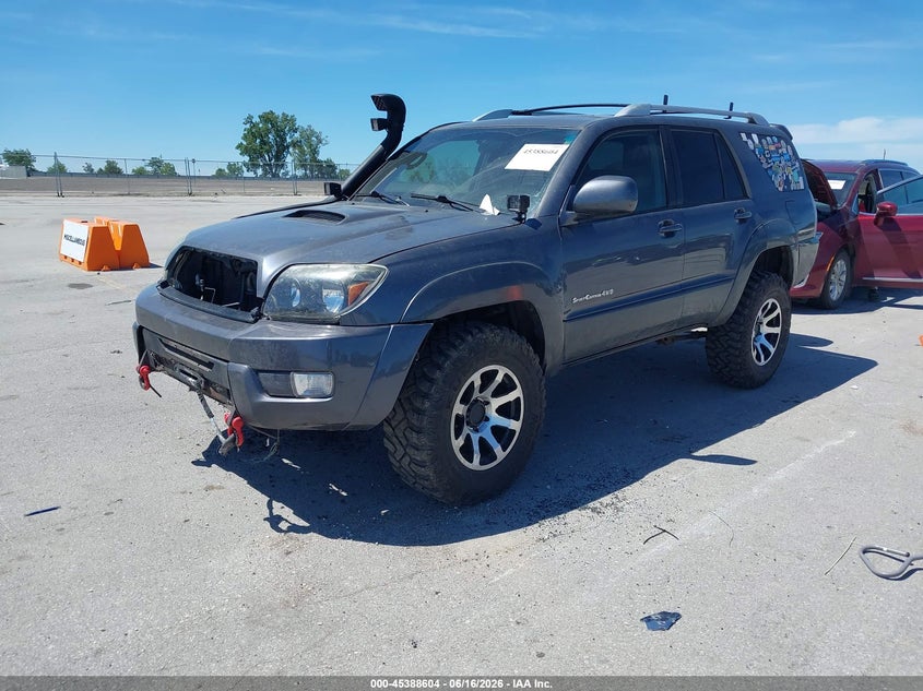 2003 Toyota 4runner VIN JTEBU14R438009927 IAAI salvage auction — FRONT END, Salvage (Iowa), sold $2,050 on 2026-07-21 (photo 2)