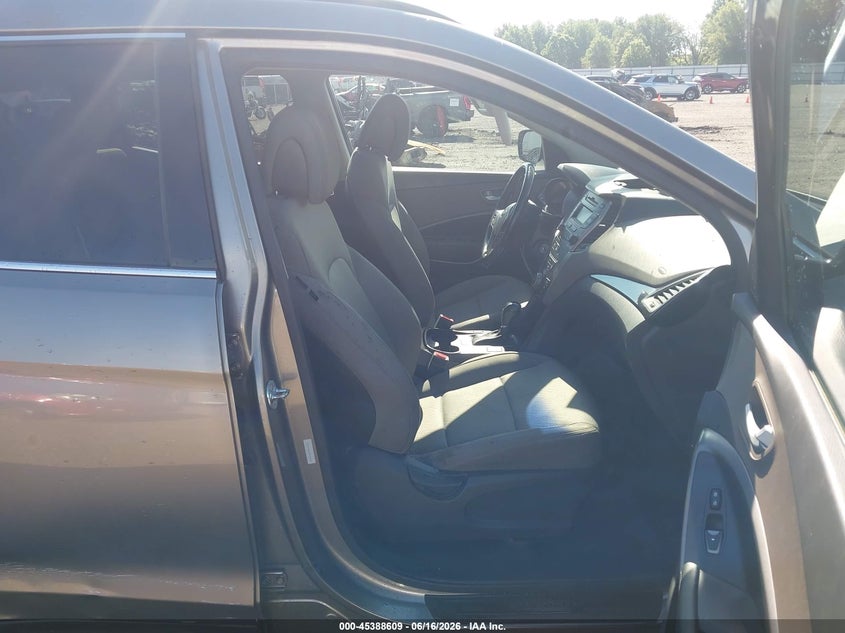 2013 Hyundai Santa fe VIN 5XYZU3LB0DG026902 IAAI salvage auction — RIGHT SIDE, Clear (Arkansas), sold $2,975 on 2026-07-24 (photo 5)