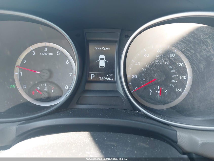 2013 Hyundai Santa fe VIN 5XYZU3LB0DG026902 IAAI salvage auction — RIGHT SIDE, Clear (Arkansas), sold $2,975 on 2026-07-24 (photo 7)