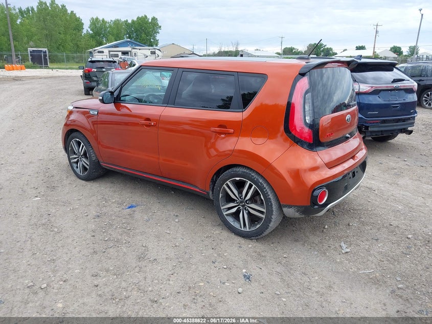 2018 Kia Soul VIN KNDJX3AAXJ7554714 IAAI salvage auction — FRONT END, Salvage Title, sold $1,900 on 2026-07-30 (photo 3)