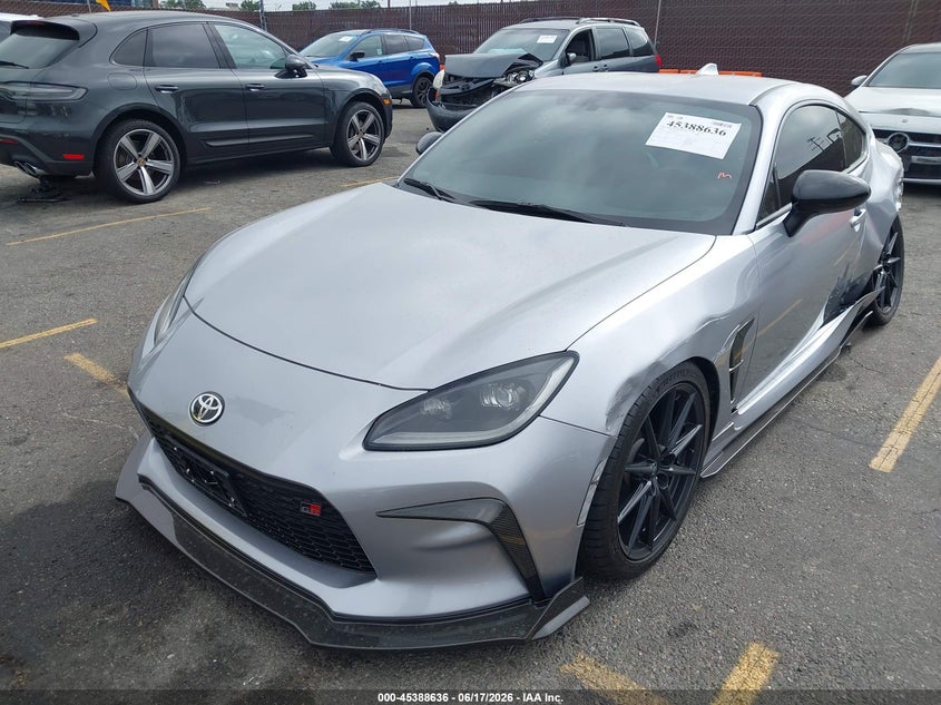 2023 Toyota Gr 86 VIN JF1ZNBE12P9761274 IAAI salvage auction — LEFT REAR, Salvage Title, sold $9,050 on 2026-08-24 (photo 2)