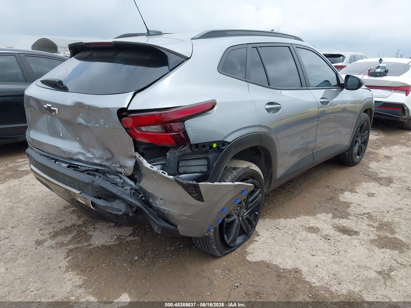 2025 Chevrolet Trax VIN KL77LKEP9SC145236 IAAI salvage auction — REAR END, Original (Texas), sold $5,300 on 2026-07-29 (photo 4)