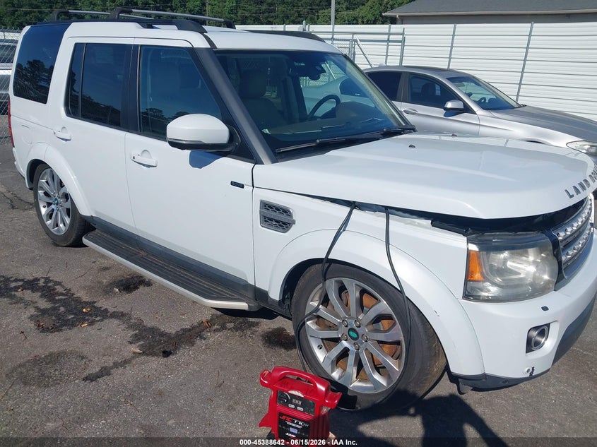 2016 Land rover Lr4 VIN SALAK2V65GA802323 IAAI salvage auction — NORMAL WEAR, Clear (Georgia), sold $2,725 on 2026-07-29 (photo 1)