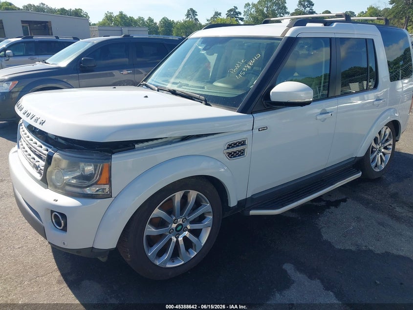 2016 Land rover Lr4 VIN SALAK2V65GA802323 IAAI salvage auction — NORMAL WEAR, Clear (Georgia), sold $2,725 on 2026-07-29 (photo 2)
