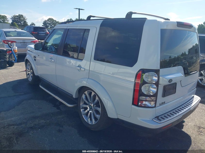2016 Land rover Lr4 VIN SALAK2V65GA802323 IAAI salvage auction — NORMAL WEAR, Clear (Georgia), sold $2,725 on 2026-07-29 (photo 3)