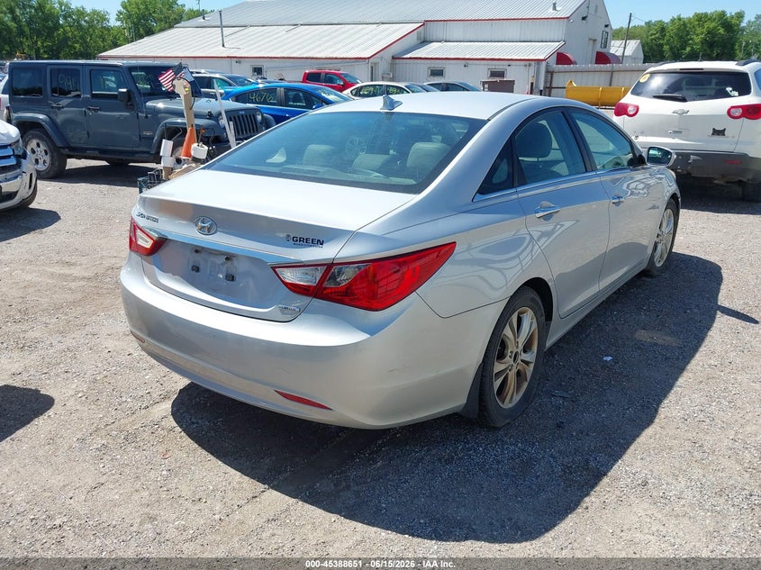 2011 Hyundai Sonata VIN 5NPEC4AC8BH060594 IAAI salvage auction — NORMAL WEAR, Clear (Illinois), sold $400 on 2026-07-27 (photo 4)