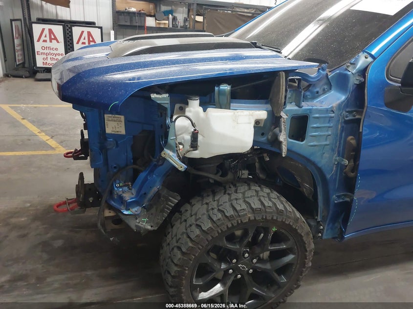 2022 Chevrolet Silverado VIN 3GCPDCED1NG522106 IAAI salvage auction — FRONT END, Salvage (Arizona), sold $13,700 on 2026-07-10 (photo 6)