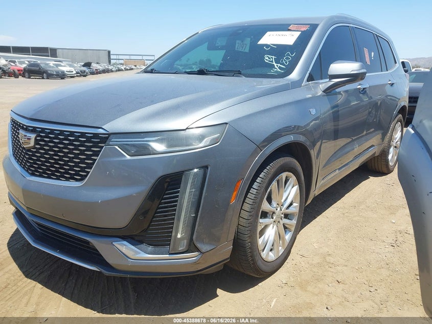 2020 Cadillac Xt6 VIN 1GYKPCRS5LZ149802 IAAI salvage auction — ENGINE DAMAGE, Clear (Arizona), sold $7,050 on 2026-07-14 (photo 2)