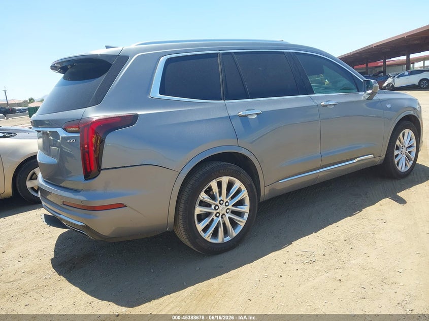 2020 Cadillac Xt6 VIN 1GYKPCRS5LZ149802 IAAI salvage auction — ENGINE DAMAGE, Clear (Arizona), sold $7,050 on 2026-07-14 (photo 4)