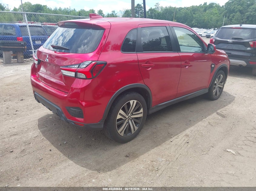 2020 Mitsubishi Outlander VIN JA4AP3AU6LU021560 IAAI salvage auction — LEFT SIDE, Salvage (Rhode Island), sold $3,550 on 2026-07-28 (photo 4)
