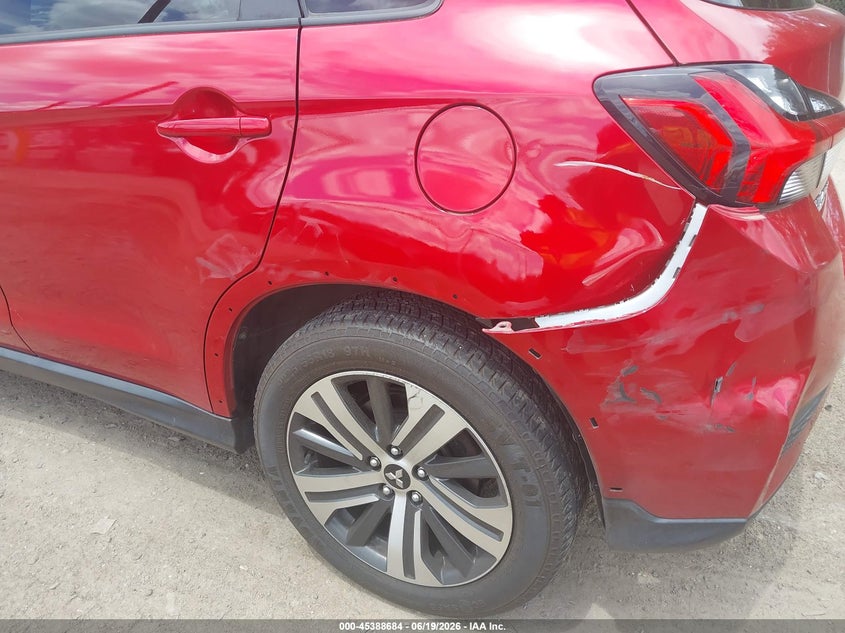 2020 Mitsubishi Outlander VIN JA4AP3AU6LU021560 IAAI salvage auction — LEFT SIDE, Salvage (Rhode Island), sold $3,550 on 2026-07-28 (photo 6)