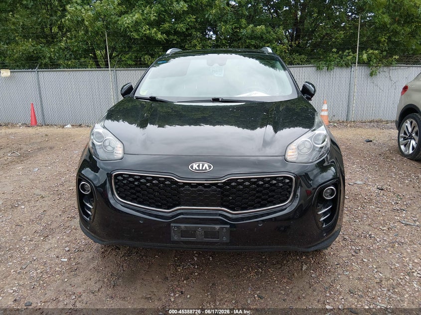 2017 Kia Sportage VIN KNDPNCAC4H7111955 IAAI salvage auction — UNKNOWN, Clear (Wisconsin), sold $2,900 on 2026-07-08 (photo 6)