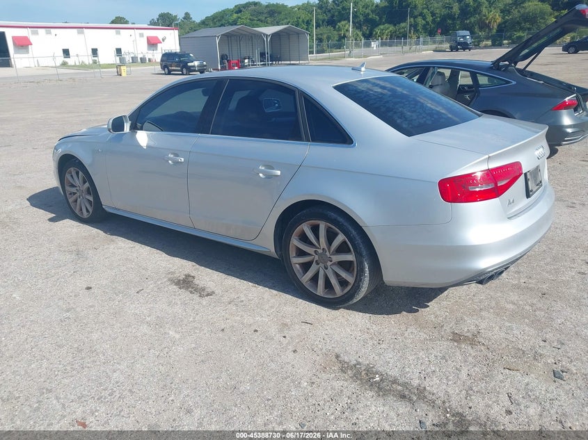 2014 Audi A4 VIN WAUAFAFL3EN016050 IAAI salvage auction — NORMAL WEAR, Clear (Montana), sold $550 on 2026-07-30 (photo 3)