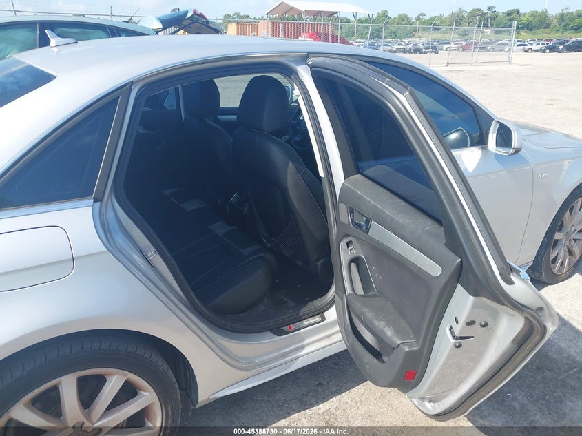 2014 Audi A4 VIN WAUAFAFL3EN016050 IAAI salvage auction — NORMAL WEAR, Clear (Montana), sold $550 on 2026-07-30 (photo 8)
