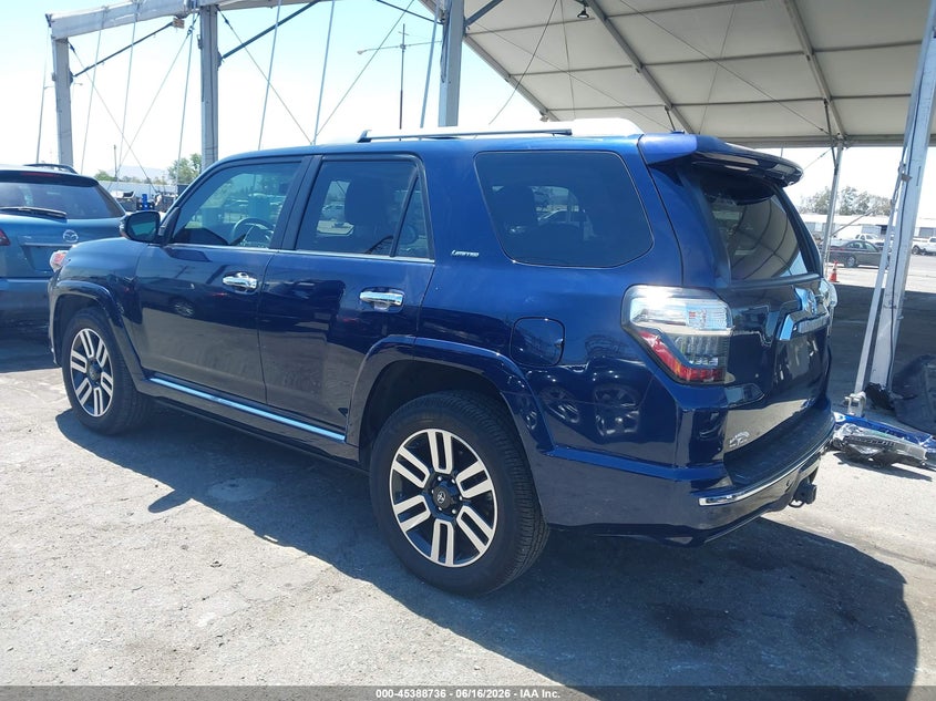 2022 Toyota 4runner VIN JTEKU5JR1N5976334 IAAI salvage auction — RIGHT SIDE, Salvage (California), sold $13,500 on 2026-07-28 (photo 3)