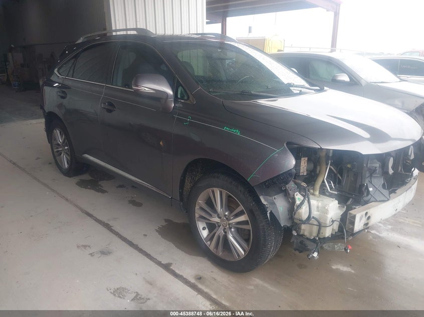 2015 Lexus Rx VIN 2T2ZK1BA0FC197808 IAAI salvage auction — FRONT END, Original (Texas), sold $2,300 on 2026-07-24 (photo 1)