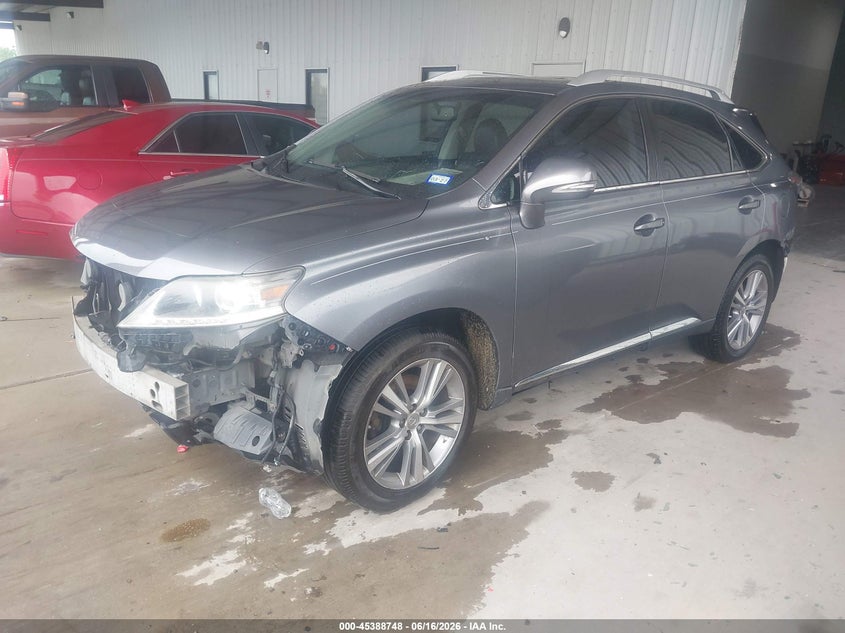 2015 Lexus Rx VIN 2T2ZK1BA0FC197808 IAAI salvage auction — FRONT END, Original (Texas), sold $2,300 on 2026-07-24 (photo 2)