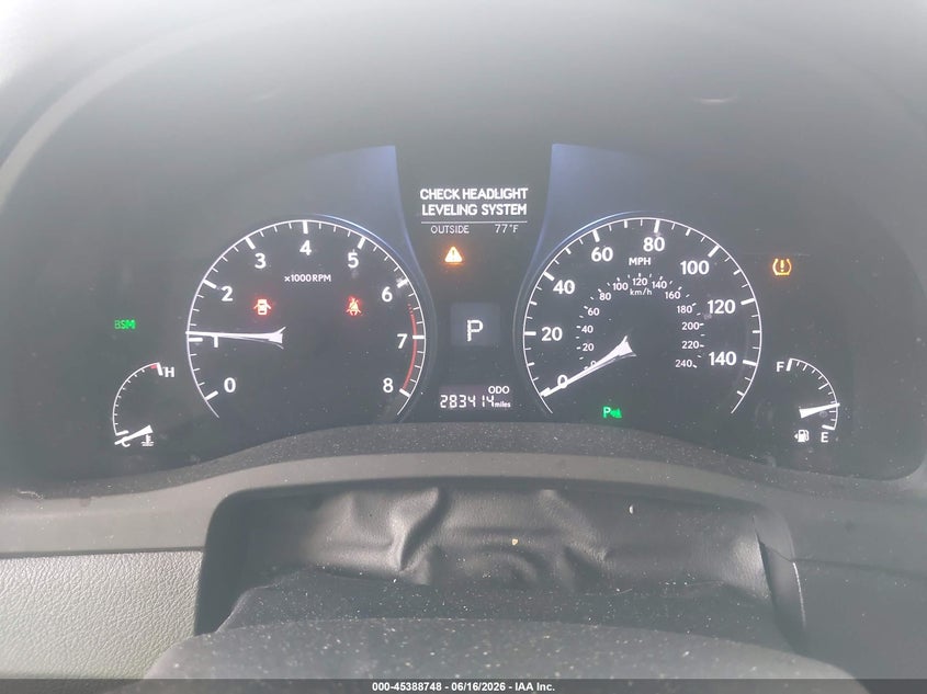 2015 Lexus Rx VIN 2T2ZK1BA0FC197808 IAAI salvage auction — FRONT END, Original (Texas), sold $2,300 on 2026-07-24 (photo 7)