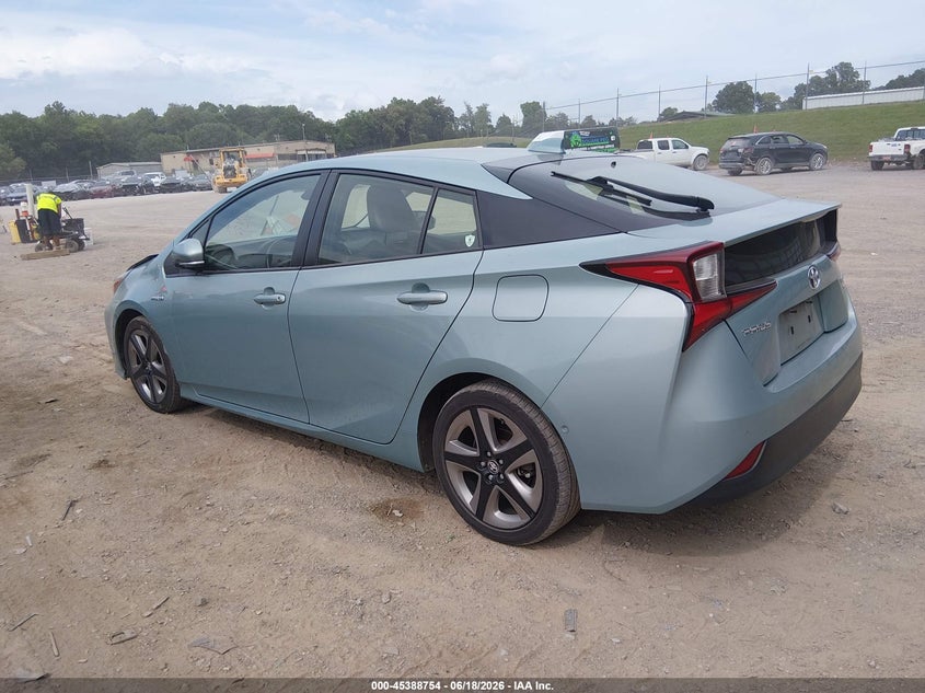 2021 Toyota Prius VIN JTDKAMFUXM3138351 IAAI salvage auction — FRONT END, Salvage (Tennessee), sold $6,200 on 2026-07-08 (photo 3)