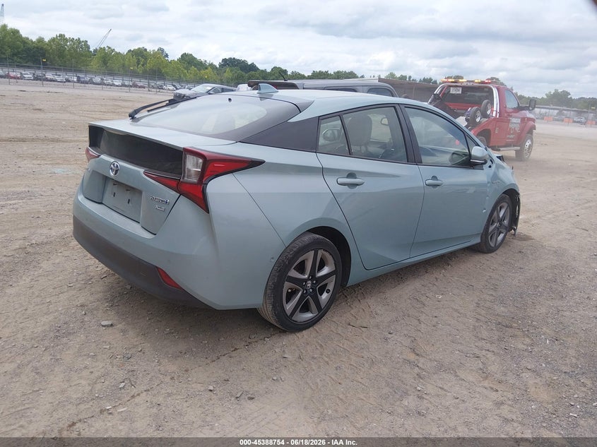 2021 Toyota Prius VIN JTDKAMFUXM3138351 IAAI salvage auction — FRONT END, Salvage (Tennessee), sold $6,200 on 2026-07-08 (photo 4)