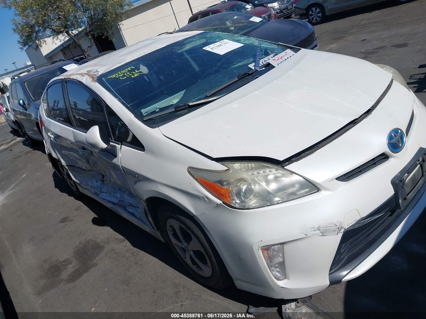 2012 Toyota Prius VIN JTDKN3DU8C5430505 IAAI salvage auction — SIDE, Salvage Certificate (California), sold $1,125 on 2026-07-10 (photo 6)