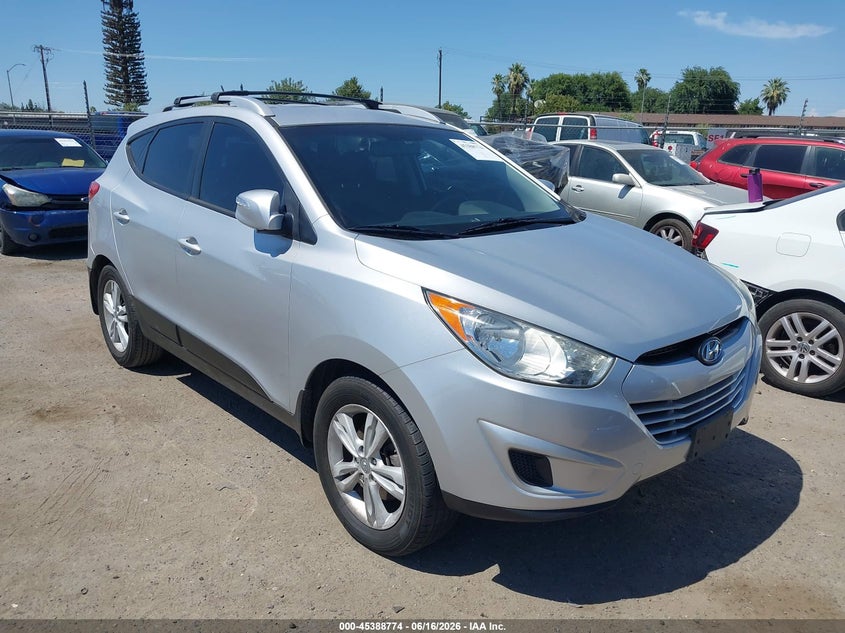 2012 Hyundai Tucson VIN KM8JU3AC9CU455022 IAAI salvage auction — UNDERCARRIAGE, Salvage Title, sold $1,550 on 2026-07-11 (photo 1)