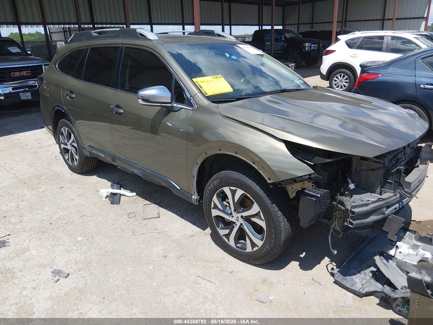 2022 Subaru Outback VIN 4S4BTAPC6N3123387 — IAAI salvage auction photo