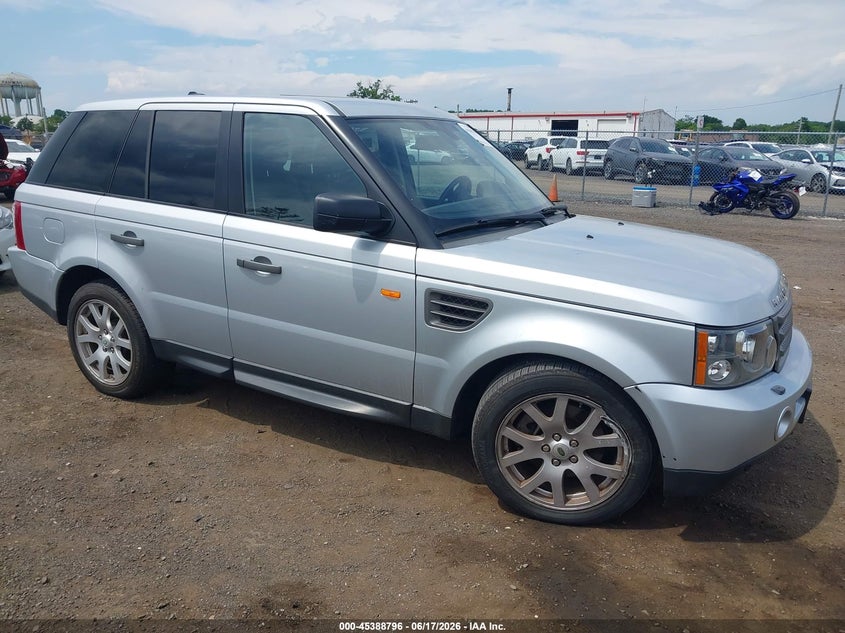 2007 Land rover Range rover sport VIN SALSK25457A999982 IAAI salvage auction — SIDE, Salvage (New Jersey), sold $400 on 2026-07-31 (photo 1)