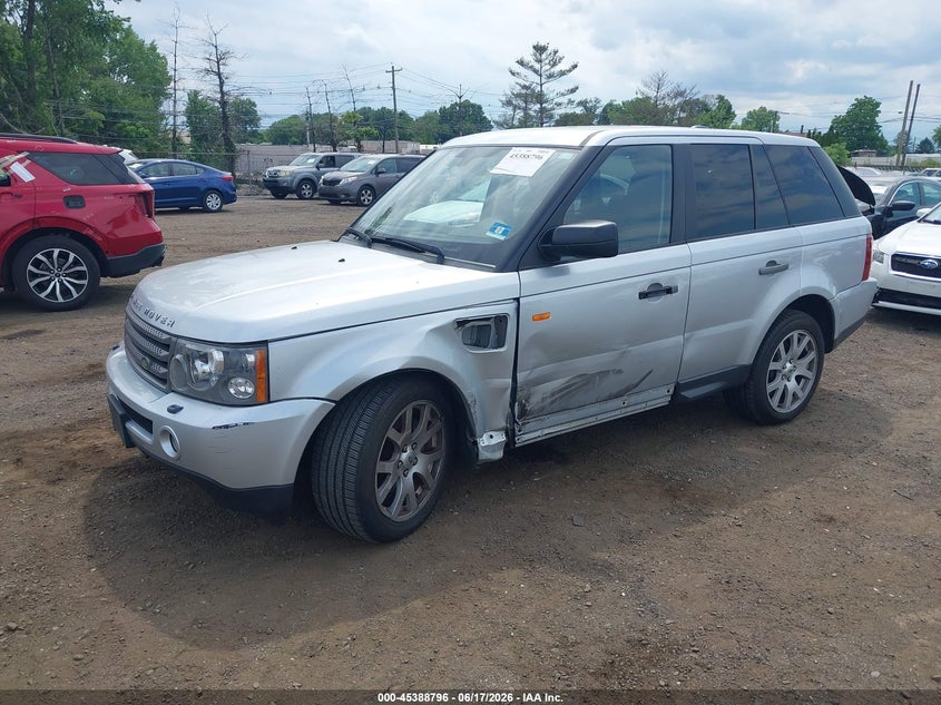 2007 Land rover Range rover sport VIN SALSK25457A999982 IAAI salvage auction — SIDE, Salvage (New Jersey), sold $400 on 2026-07-31 (photo 2)