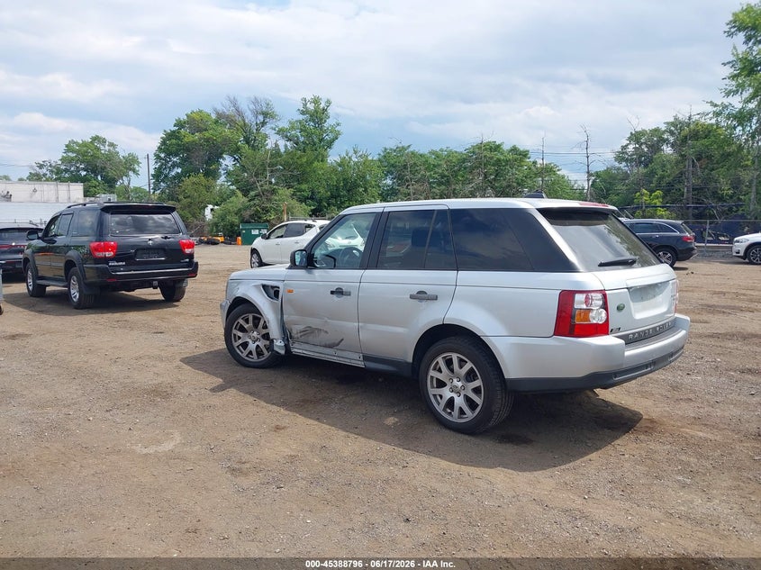 2007 Land rover Range rover sport VIN SALSK25457A999982 IAAI salvage auction — SIDE, Salvage (New Jersey), sold $400 on 2026-07-31 (photo 3)