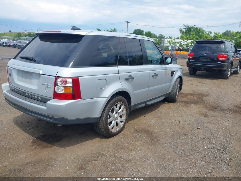 2007 Land rover Range rover sport VIN SALSK25457A999982 IAAI salvage auction — SIDE, Salvage (New Jersey), sold $400 on 2026-07-31 (photo 4)
