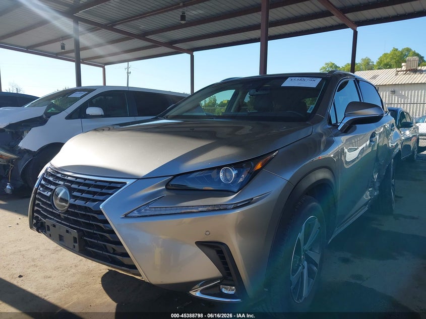 2018 Lexus Nx VIN JTJBARBZ2J2151205 IAAI salvage auction — LEFT SIDE, Salvage (California), sold $7,750 on 2026-07-28 (photo 2)